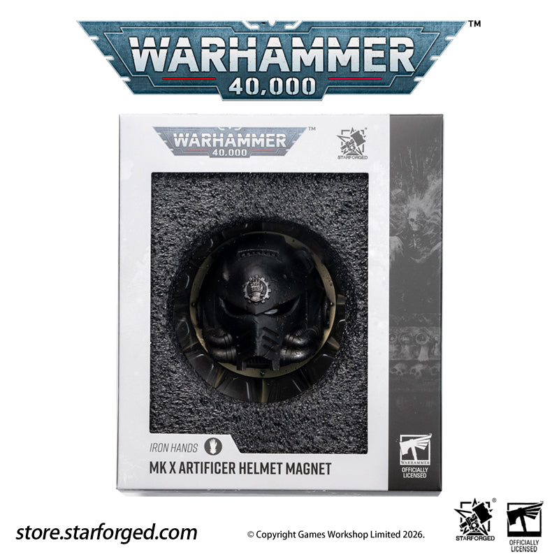 Starforged Warhammer 40,000 First Founding Chapter Intercessor Helmet Set