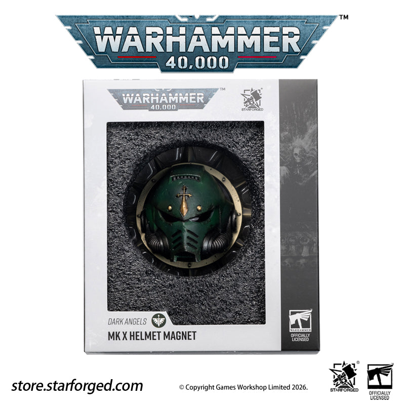 Starforged Warhammer 40,000 First Founding Chapter Intercessor Helmet Set