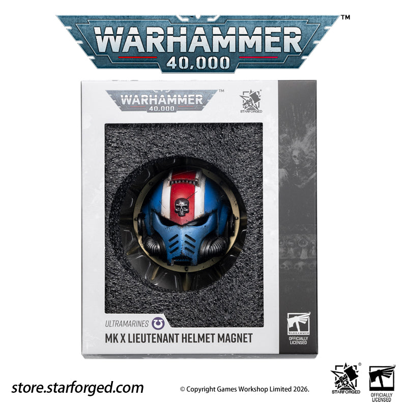 Starforged Warhammer 40,000 First Founding Chapter Intercessor Helmet Set