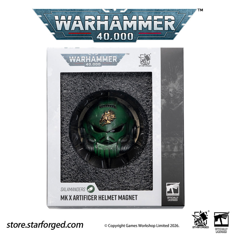 Starforged Warhammer 40,000 First Founding Chapter Intercessor Helmet Set
