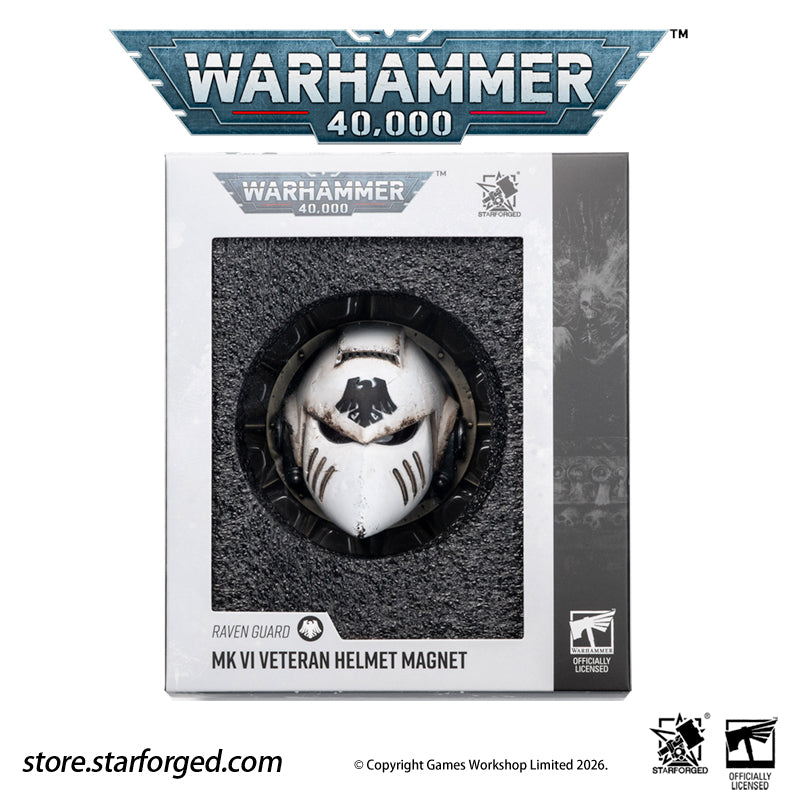 Starforged Warhammer 40,000 First Founding Chapter Intercessor Helmet Set