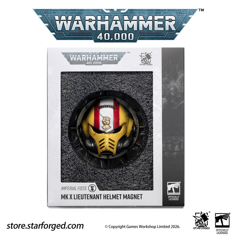 Starforged Warhammer 40,000 First Founding Chapter Intercessor Helmet Set