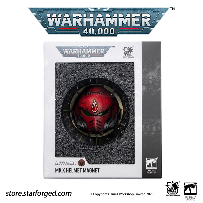 Starforged Warhammer 40,000 First Founding Chapter Intercessor Helmet Set