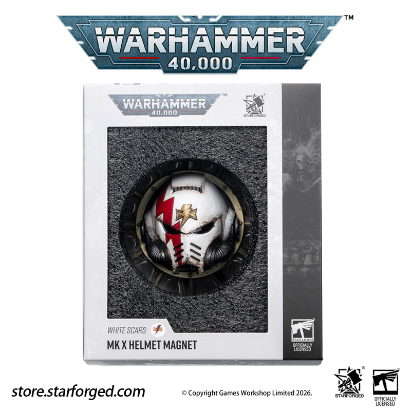 Starforged Warhammer 40,000 First Founding Chapter Intercessor Helmet Set