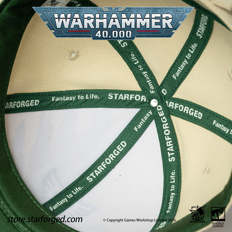 Starforged Warhammer 40K Space Marines Chapters Hats Wave 2 Death Wing Lanenters Mantis Warriors Carcharodons Blood Raven Wing Crimson Fists Flesh Tears Red Scorpion Snapback Baseball Peaked Cap Game Merchandise Warhammer Gifts Fashion Accessories
