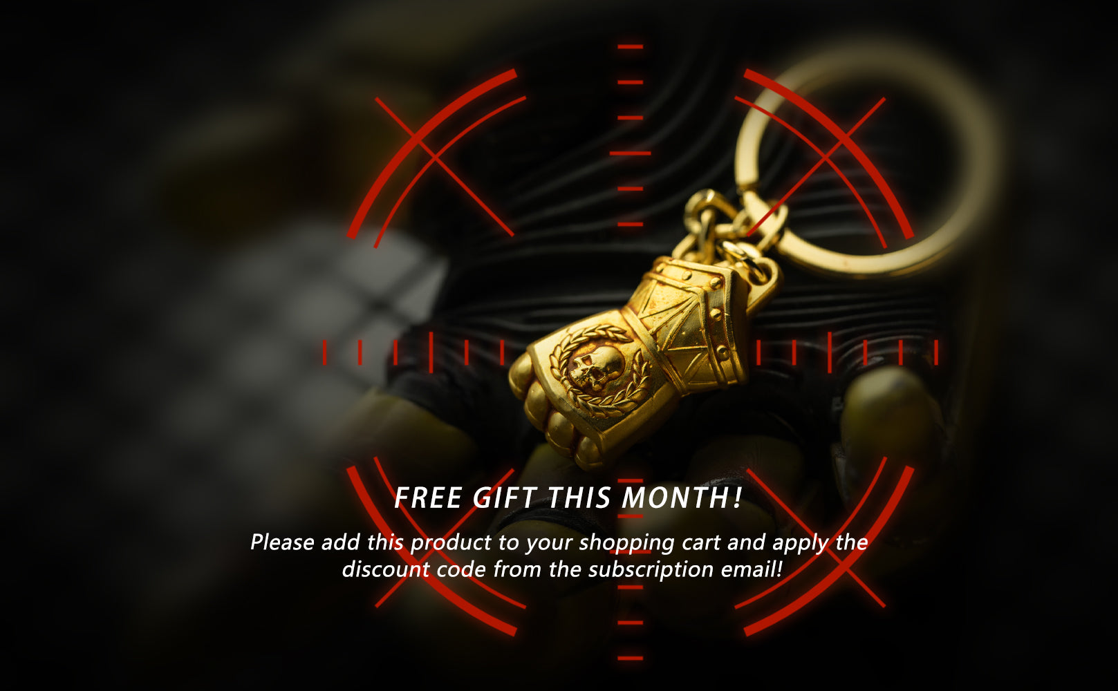 Starforged Warhammer 40K Imperial Fists Fist of Dorn Keychain