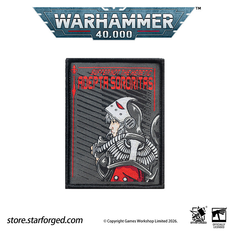 Starforged Warhammer 40K Imperium of Man Armed Forces Imperial Hook & Loop Patches Men's Fashion Accessories Warhammer Gifts These warriors are my greatest pride, willing to lay down their lives for me.They are like pure ore; I cast them into the furnace of war, to forge bodies and wills tempered as hard steel.I shall clad them in unbreakable plate, arm them with weapons that know no defeat.Plague and foul sickness shall never touch their flesh.They shall master all stratagems of war, command every cunning 