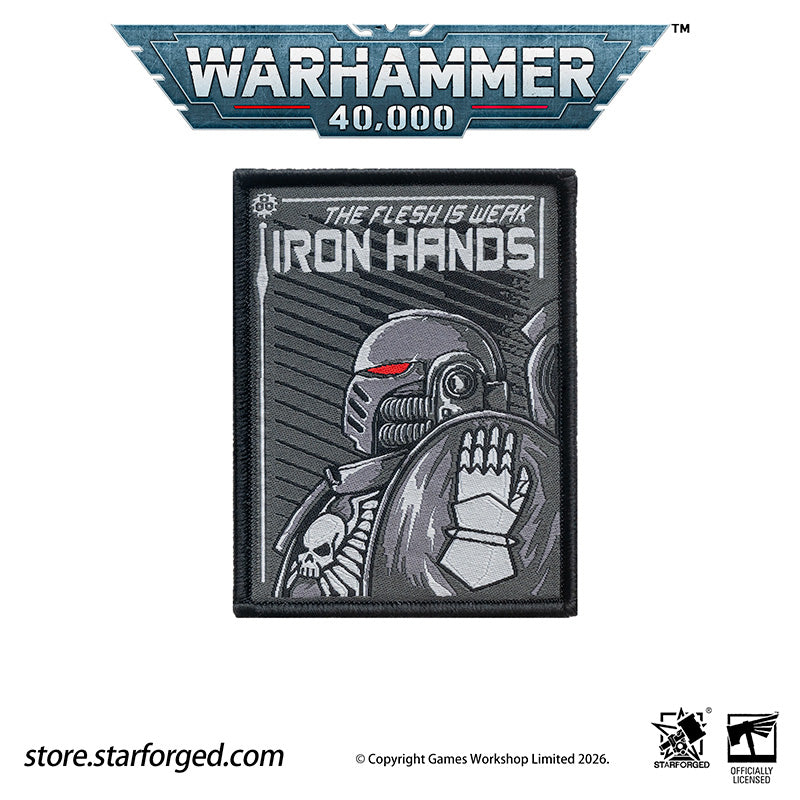 Starforged Warhammer 40K Imperium of Man Armed Forces Imperial Hook & Loop Patches Men's Fashion Accessories Warhammer Gifts These warriors are my greatest pride, willing to lay down their lives for me.They are like pure ore; I cast them into the furnace of war, to forge bodies and wills tempered as hard steel.I shall clad them in unbreakable plate, arm them with weapons that know no defeat.Plague and foul sickness shall never touch their flesh.They shall master all stratagems of war, command every cunning 