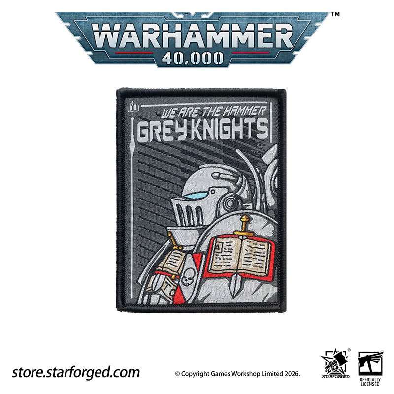 Starforged Warhammer 40K Imperium of Man Armed Forces Imperial Hook & Loop Patches Men's Fashion Accessories Warhammer Gifts These warriors are my greatest pride, willing to lay down their lives for me.They are like pure ore; I cast them into the furnace of war, to forge bodies and wills tempered as hard steel.I shall clad them in unbreakable plate, arm them with weapons that know no defeat.Plague and foul sickness shall never touch their flesh.They shall master all stratagems of war, command every cunning 