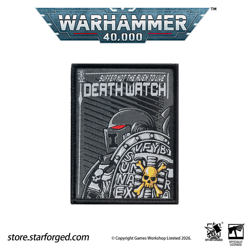 Starforged Warhammer 40K Imperium of Man Armed Forces Imperial Hook & Loop Patches Men's Fashion Accessories Warhammer Gifts These warriors are my greatest pride, willing to lay down their lives for me.They are like pure ore; I cast them into the furnace of war, to forge bodies and wills tempered as hard steel.I shall clad them in unbreakable plate, arm them with weapons that know no defeat.Plague and foul sickness shall never touch their flesh.They shall master all stratagems of war, command every cunning 