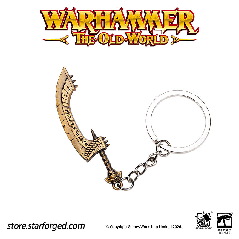 Starforged Warhammer Keychain Nehekharan Khopesh Khemri Tomb Kings Total War 3