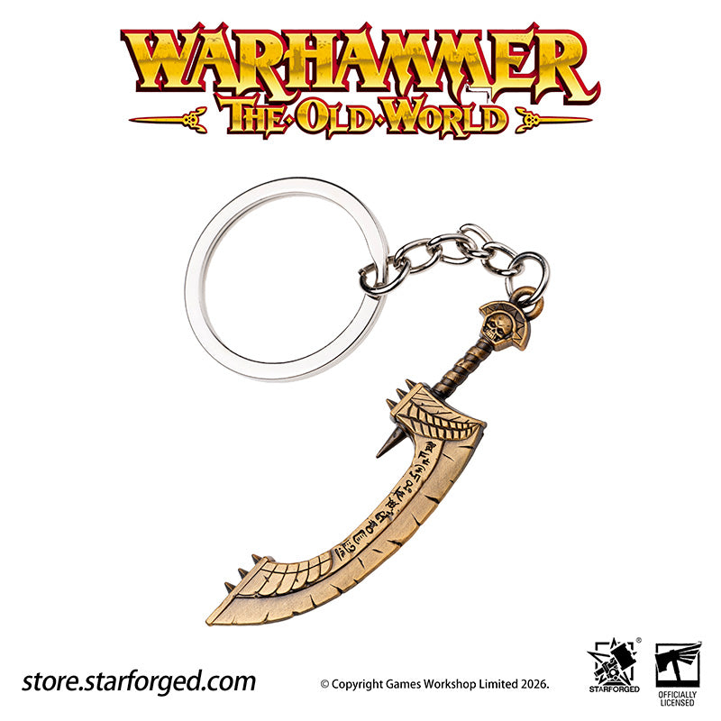 Starforged Warhammer Keychain Nehekharan Khopesh Khemri Tomb Kings Total War 3