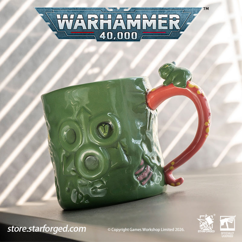 Starforged Warhammer 40K Chaos Gods Dark Gods The Plague Lord Nurgle Pustulent Beverage Mug Cup
