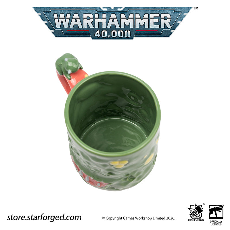 Starforged Warhammer 40K Chaos Gods Dark Gods The Plague Lord Nurgle Pustulent Beverage Mug Cup