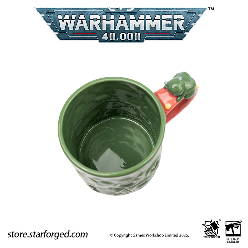 Starforged Warhammer 40K Chaos Gods Dark Gods The Plague Lord Nurgle Pustulent Beverage Mug Cup