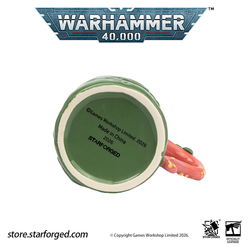 Starforged Warhammer 40K Chaos Gods Dark Gods The Plague Lord Nurgle Pustulent Beverage Mug Cup