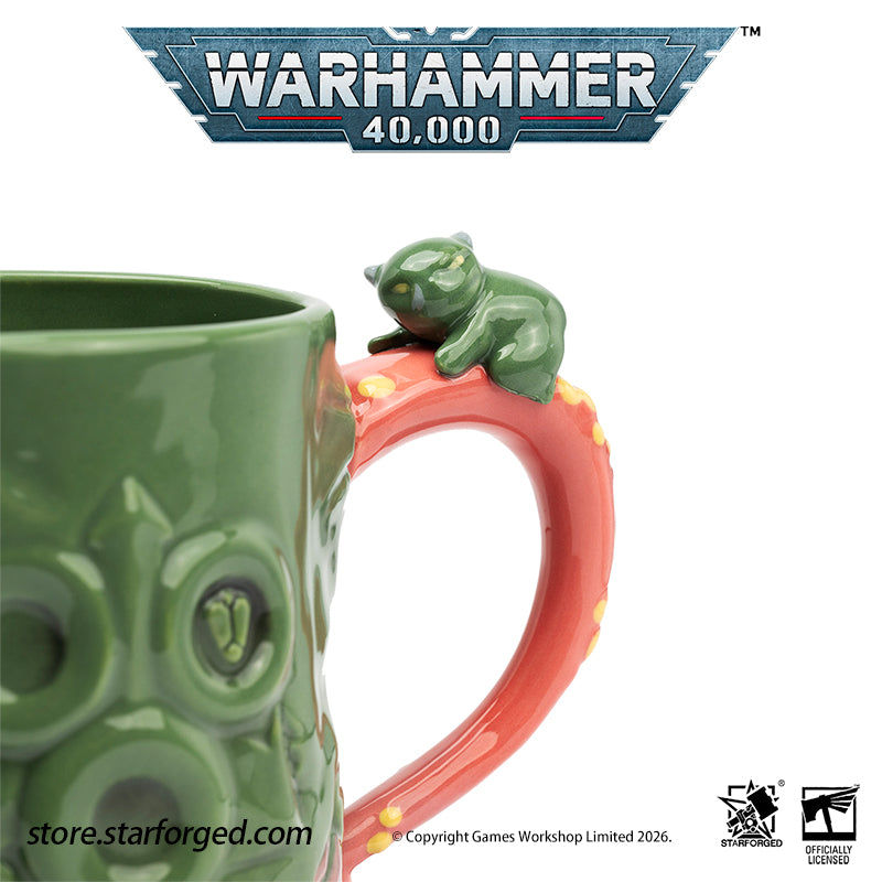 Starforged Warhammer 40K Chaos Gods Dark Gods The Plague Lord Nurgle Pustulent Beverage Mug Cup
