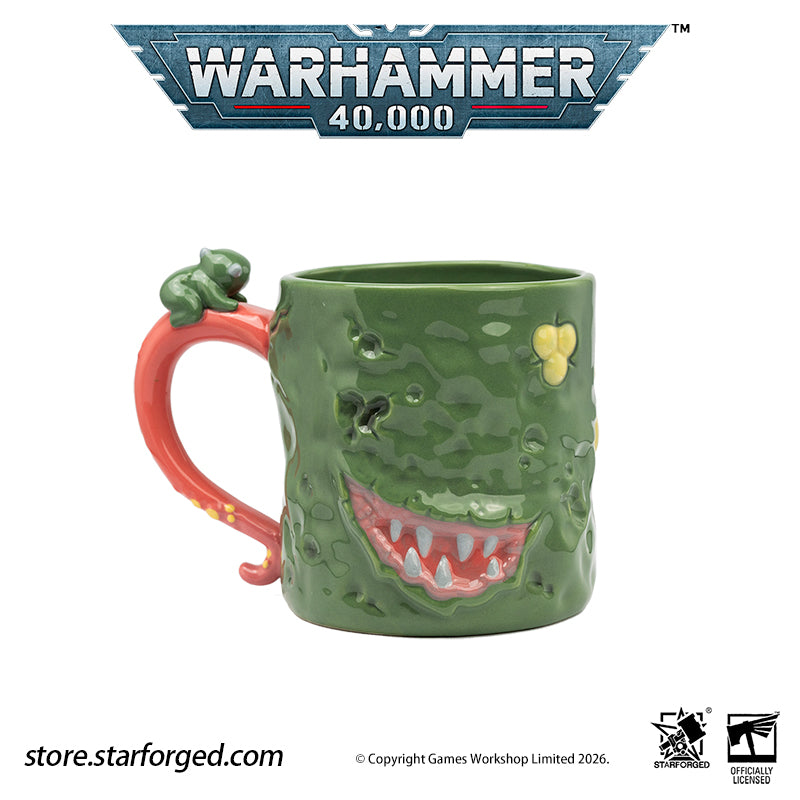Starforged Warhammer 40K Chaos Gods Dark Gods The Plague Lord Nurgle Pustulent Beverage Mug Cup