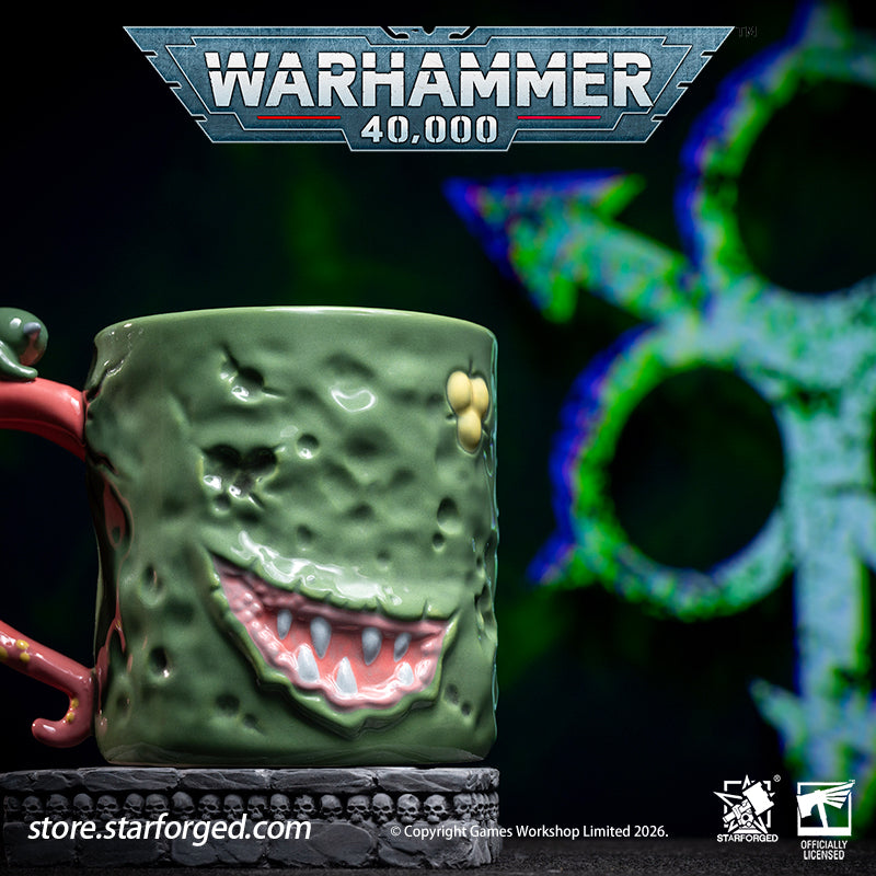 Starforged Warhammer 40K Chaos Gods Dark Gods The Plague Lord Nurgle Pustulent Beverage Mug Cup
