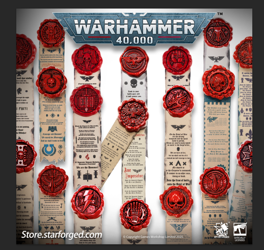 Warhammer 40K Cog Mechannicus Adeptus Mechanicus Purity Seals Starforg warhammer-40k-cog-mechannicus-adeptus-mechanicus-purity-seals-starforg