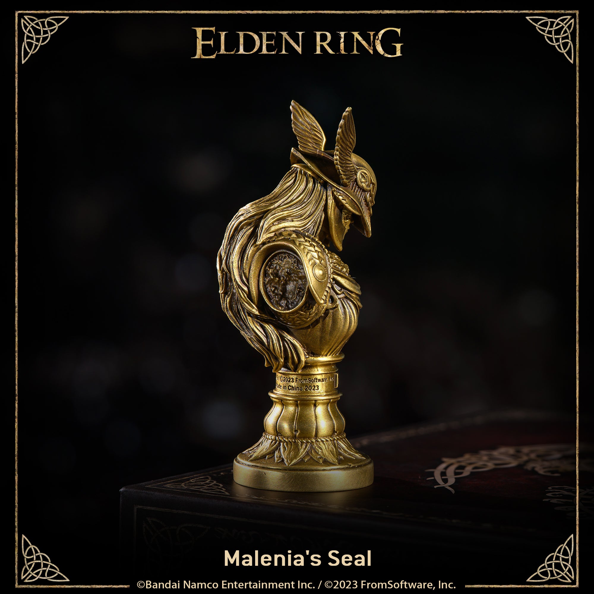 Starforged Elden Ring Malenia Sealing Wax Statue Commemorative coins genuine authorized 1 set Other