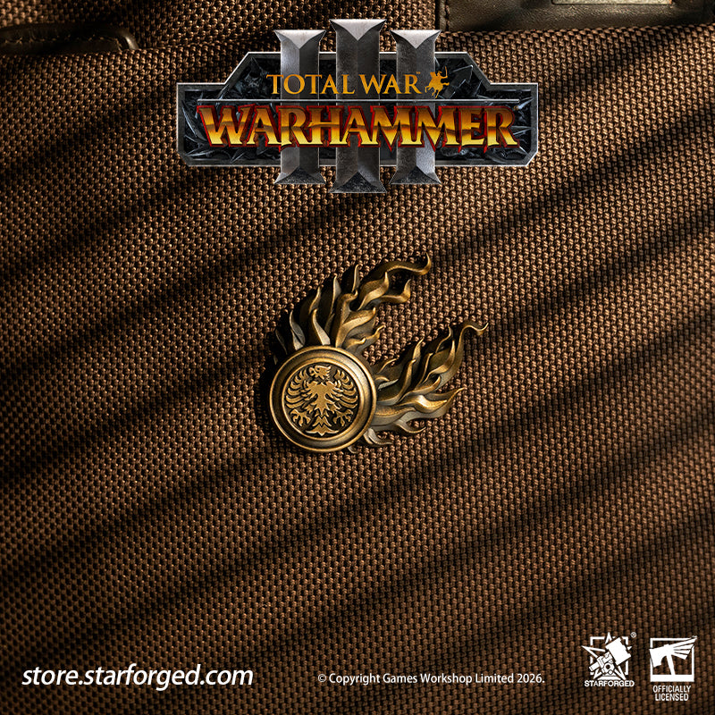 Total War III Warhammer Brooch Game Twin Tailed Comet Pin Badge 40K Starforged Warhammer Merchandise Gifts