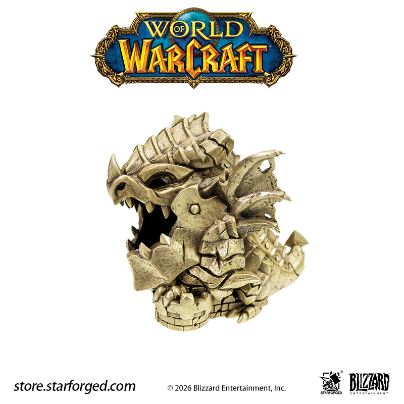 STARFORGED World of Warcraft Deathwing Censer Burner | Men's Fashion Accessories | Officially Authorized | WOW Gifts | “I am Deathwing, The Destroyer of Worlds, the End of All Things. I am unstoppable, irreversible. I am the Cataclysm.”  