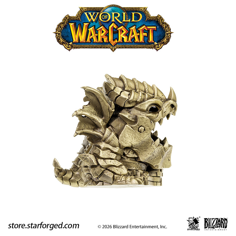 STARFORGED World of Warcraft Deathwing Censer Burner | Men's Fashion Accessories | Officially Authorized | WOW Gifts | “I am Deathwing, The Destroyer of Worlds, the End of All Things. I am unstoppable, irreversible. I am the Cataclysm.”  