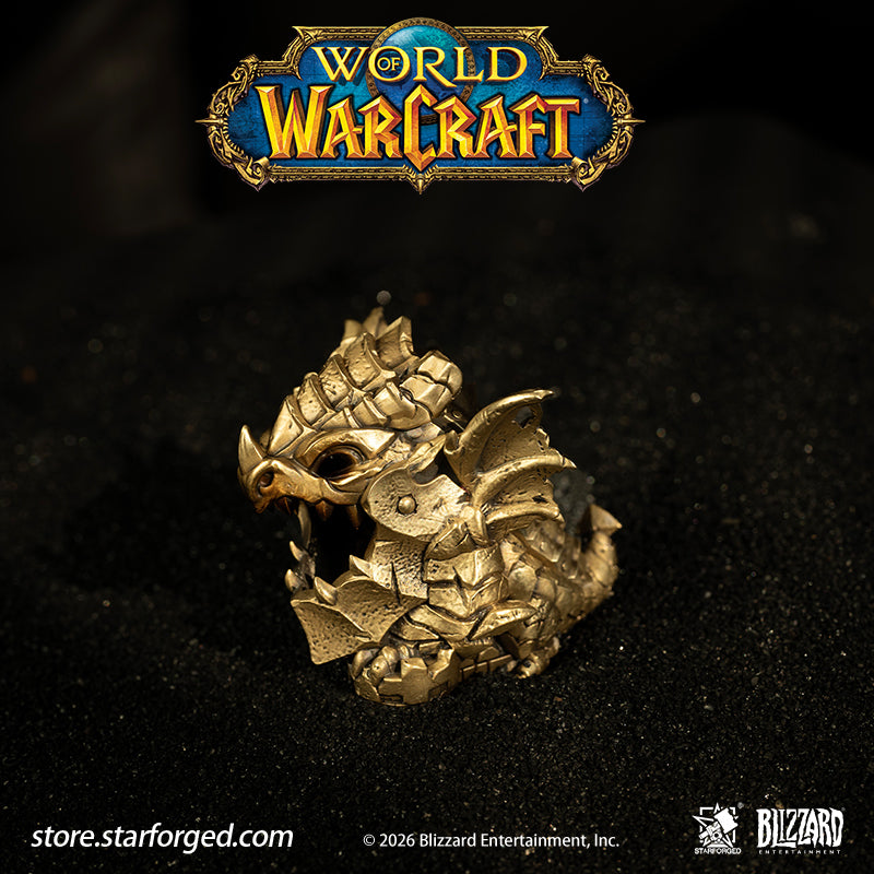 STARFORGED World of Warcraft Deathwing Censer Burner | Men's Fashion Accessories | Officially Authorized | WOW Gifts | “I am Deathwing, The Destroyer of Worlds, the End of All Things. I am unstoppable, irreversible. I am the Cataclysm.”  