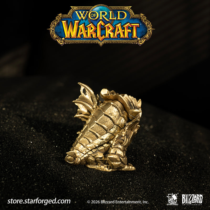 STARFORGED World of Warcraft Deathwing Censer Burner | Men's Fashion Accessories | Officially Authorized | WOW Gifts | “I am Deathwing, The Destroyer of Worlds, the End of All Things. I am unstoppable, irreversible. I am the Cataclysm.”  
