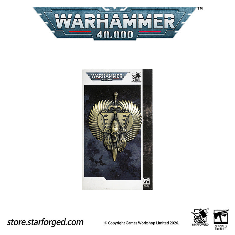 Starforged  Bloody Handed God  Khaine Pin Badge Aeldari Eldar Warhammer 40K Men's Accessories