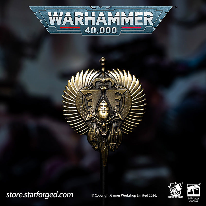 Starforged  Bloody Handed God  Khaine Pin Badge Aeldari Eldar Warhammer 40K Men's Accessories