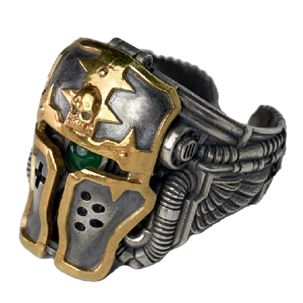 Warhammer 40K Questor Imperialis Helmring Adeptus Mechanicus Titan Culture Ring by Starforged