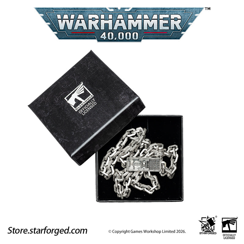 Starforged Warhammer 40K Space Marine Deathwatch Chain Bracelet Fashion Accessories
