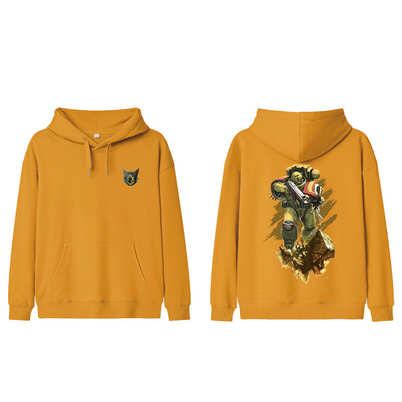 Starforged Warhammer 40K Honor Guard Series Themed Hoodie Space Marines 2 Men's Sweatshirts Other