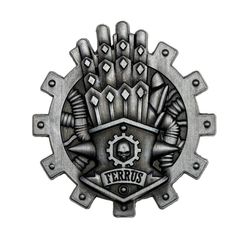 Starforged Warhammer 40K Chapter Icon Grey Knight  Death Watch Space Wolves Pin Badge Men's Accessories