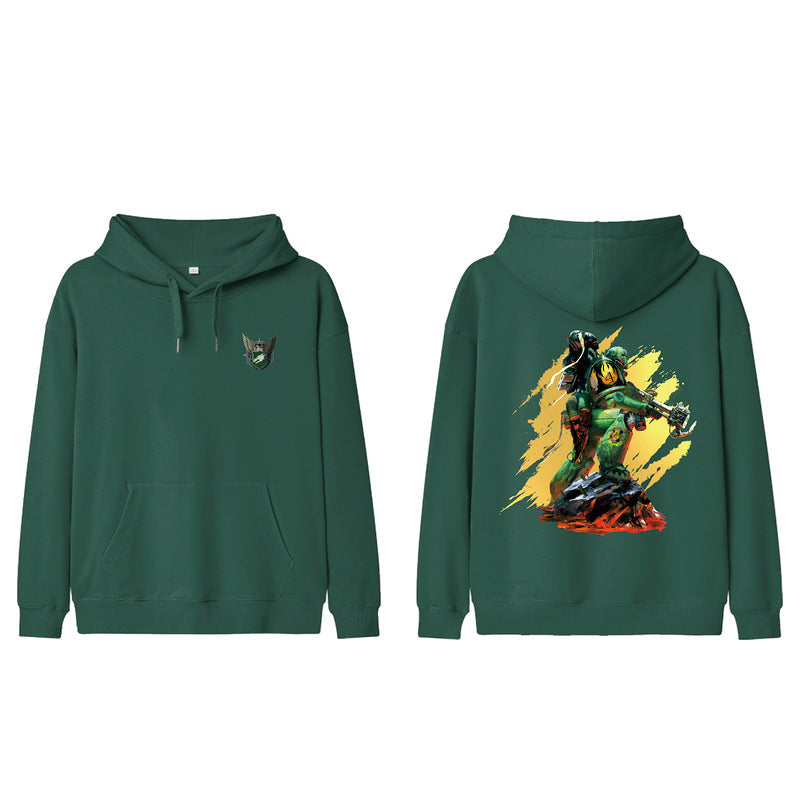 Starforged Warhammer 40K Honor Guard Series Themed Hoodie Space Marines 2 Men's Sweatshirts Other