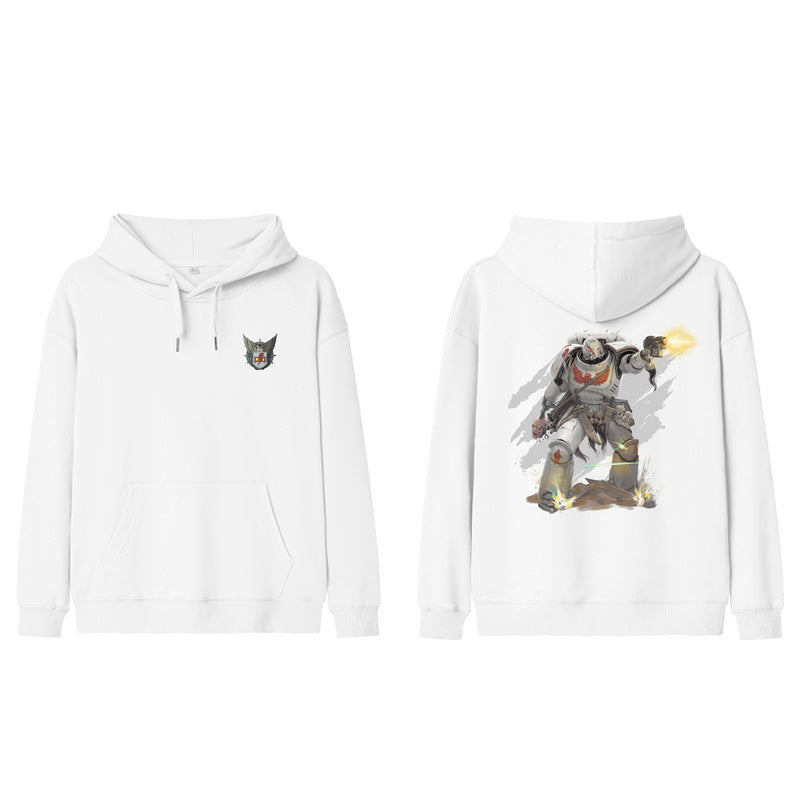 Starforged Warhammer 40K Honor Guard Series Themed Hoodie Space Marines 2 Men's Sweatshirts Other