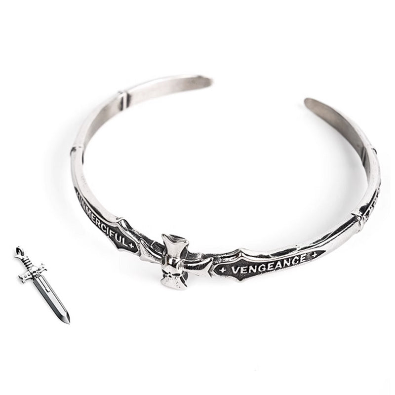 Starforged Warhammer 40K Black Templars Emperor's Champion Bracelet Men's Vintage Fashion Trends Wristband Other