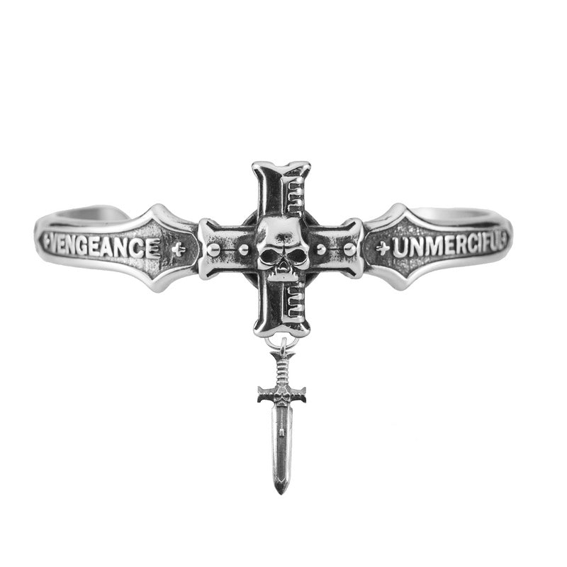 Starforged Warhammer 40K Black Templars Emperor's Champion Bracelet Men's Vintage Fashion Trends Wristband Other