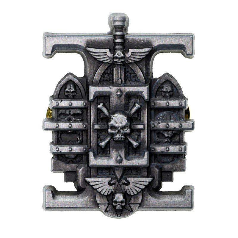 Starforged Warhammer 40K Chapter Icon Grey Knight  Death Watch Space Wolves Pin Badge Men's Accessories