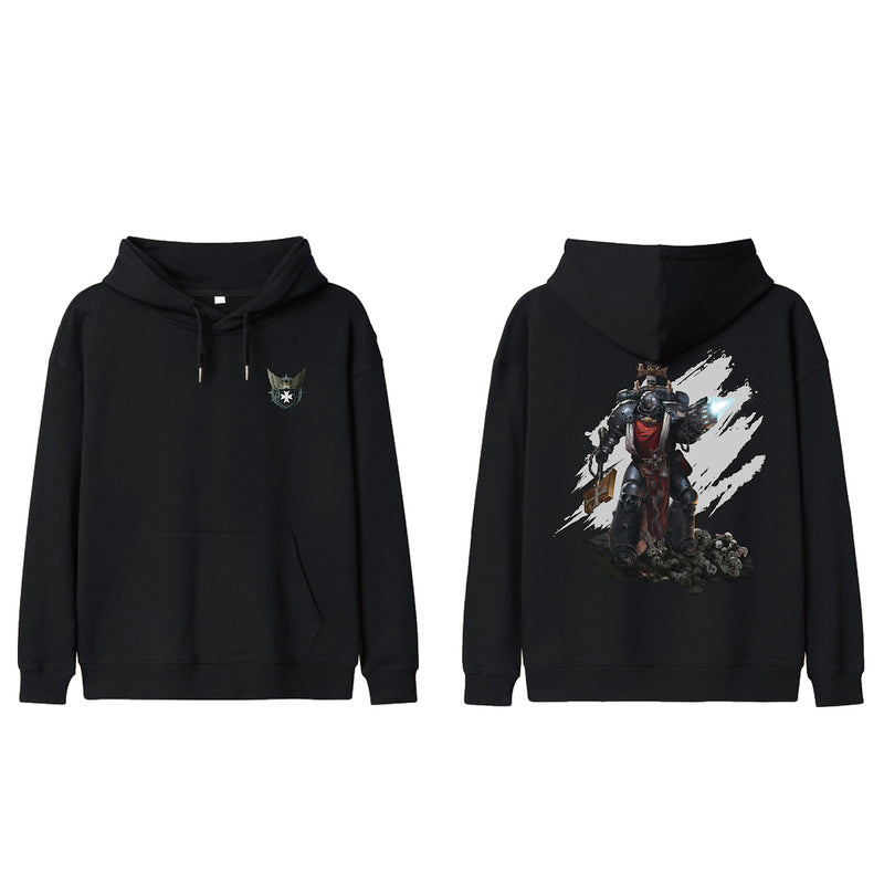 Starforged Warhammer 40K Honor Guard Series Themed Hoodie Space Marines 2 Men's Sweatshirts Other