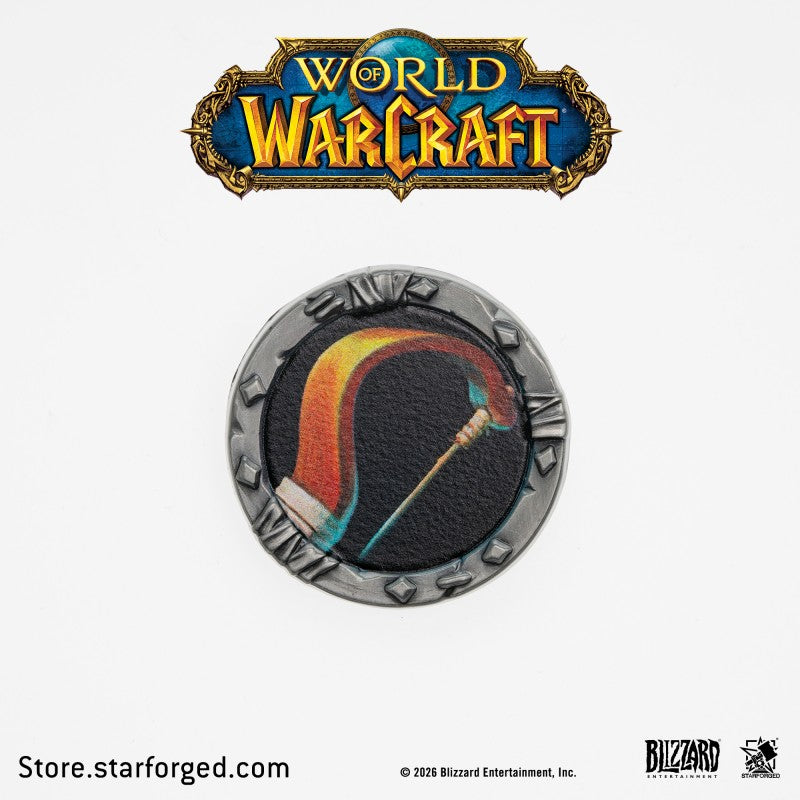 Starforged World of Warcraft Class Metal Badges Men's Fashion Jewelry Officially Authorized