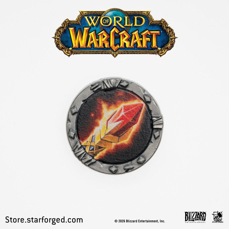 Starforged World of Warcraft Class Metal Badges Men's Fashion Jewelry Officially Authorized