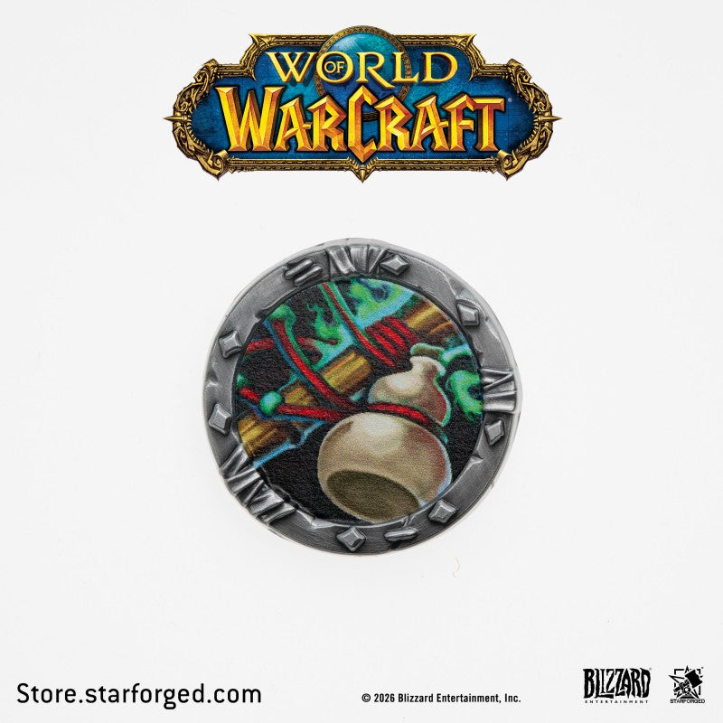 Starforged World of Warcraft Class Metal Badges Men's Fashion Jewelry Officially Authorized