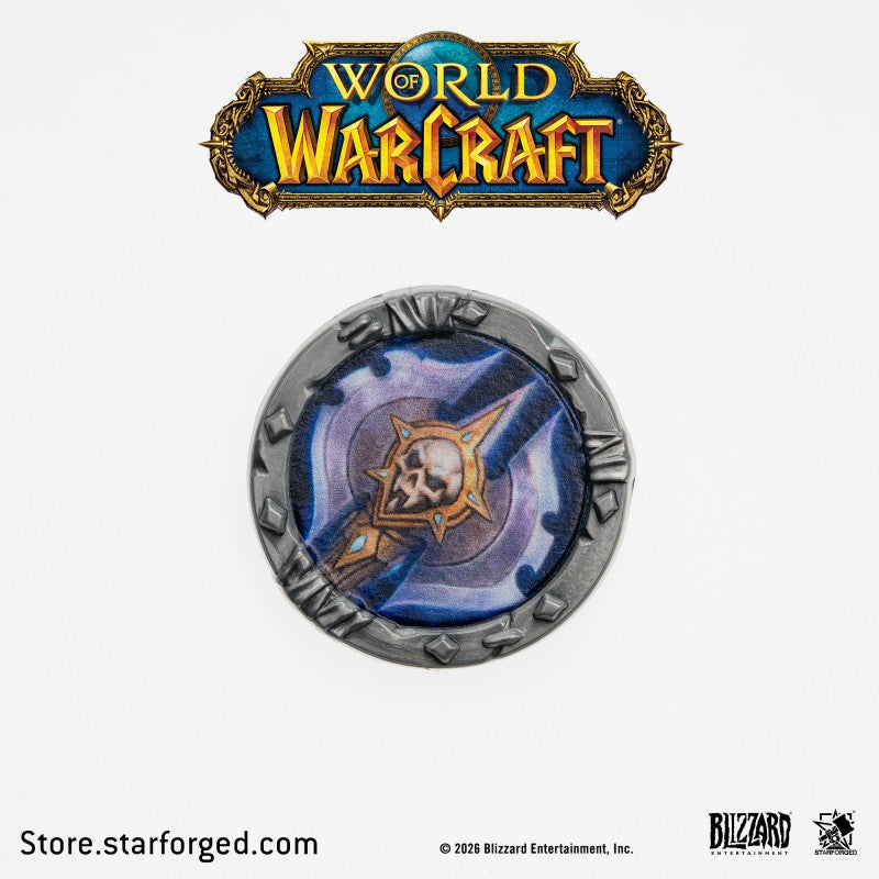 Starforged World of Warcraft Class Metal Badges Men's Fashion Jewelry Officially Authorized