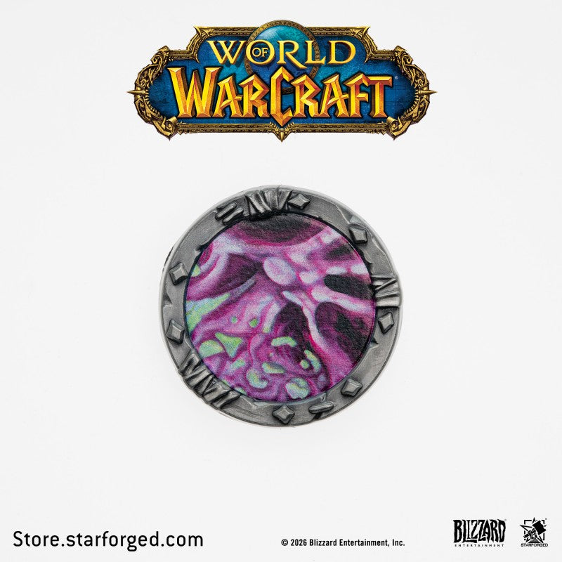 Starforged World of Warcraft Class Metal Badges Men's Fashion Jewelry Officially Authorized