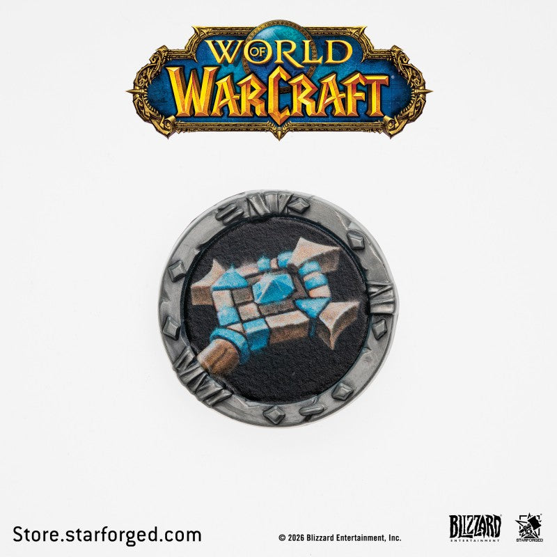 Starforged World of Warcraft Class Metal Badges Men's Fashion Jewelry Officially Authorized