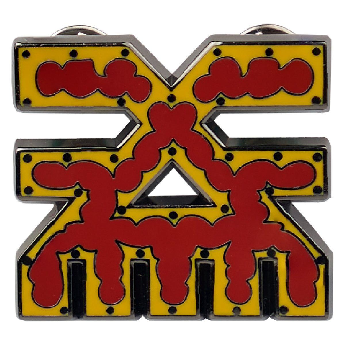 Starforged Warhammer 40K Chaos Sigil of Ruinous Powers Nurgle Khorne Tzeentch Slaanesh Brooch Pin Badge