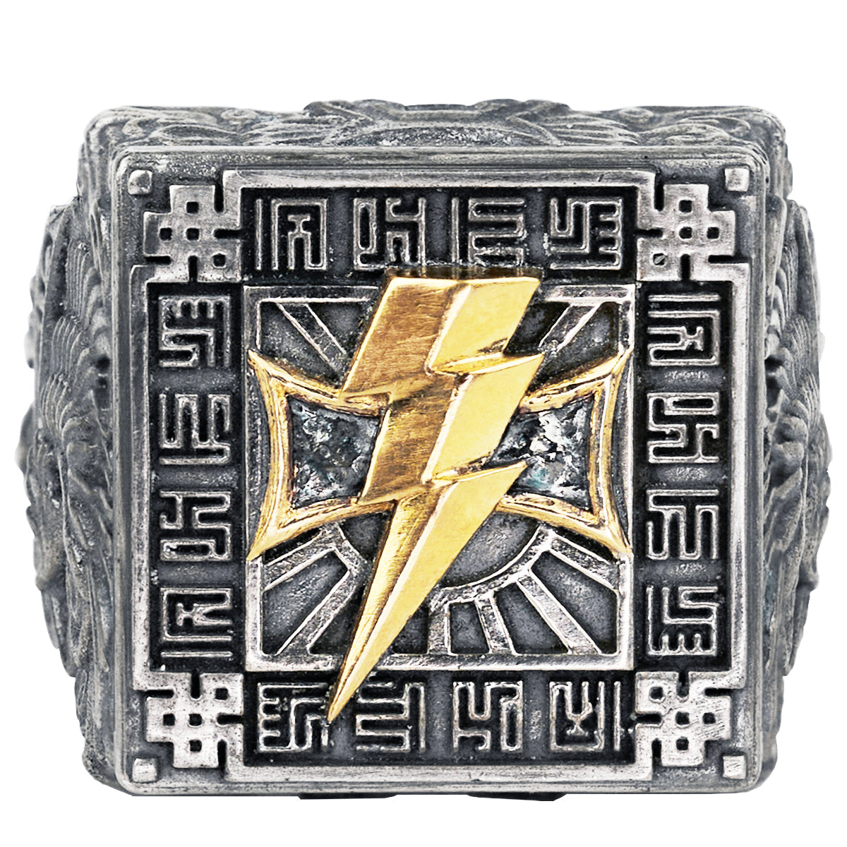 Warhammer 40K Seal of Chogoris Khanquest White Scars Jaghatai Khan Ring by Starforged